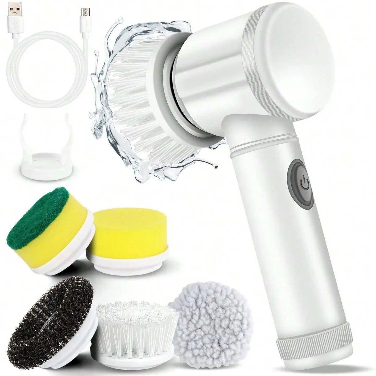 Electric Cleaning Brush Scrubber